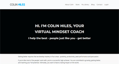 Desktop Screenshot of colinhiles.com